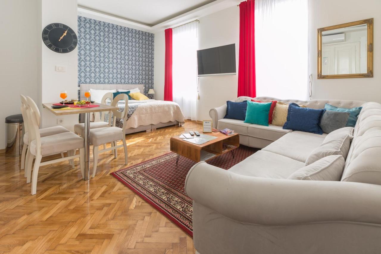 Aurelia Antik Old Hotell Zagreb Exteriör bild